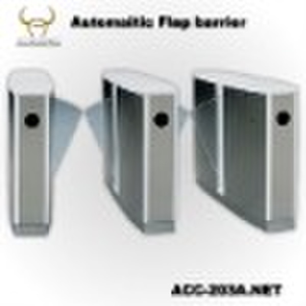 Oval edge network flap barrier