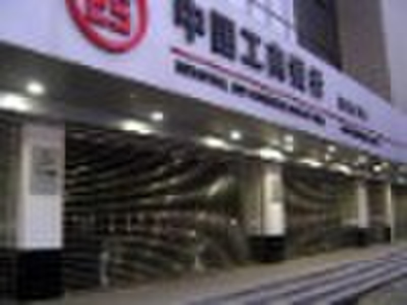 stainless steel tube shutter doors