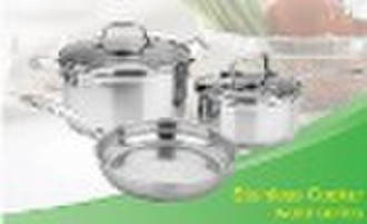 5pcs stainless steel non-stick cookware set