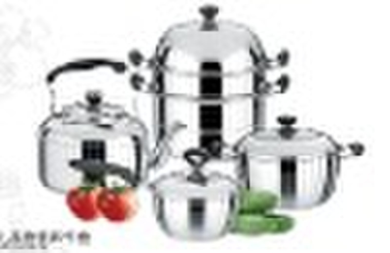 9pcs stainless steel cookware