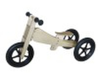 kid's wooden bike