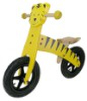 children's wooden bike