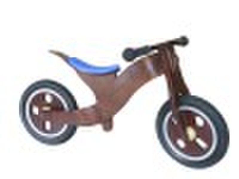 Kinder aus Holz Fahrrad