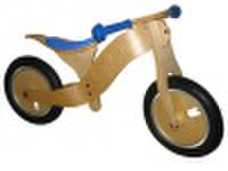 Kinder aus Holz Fahrrad