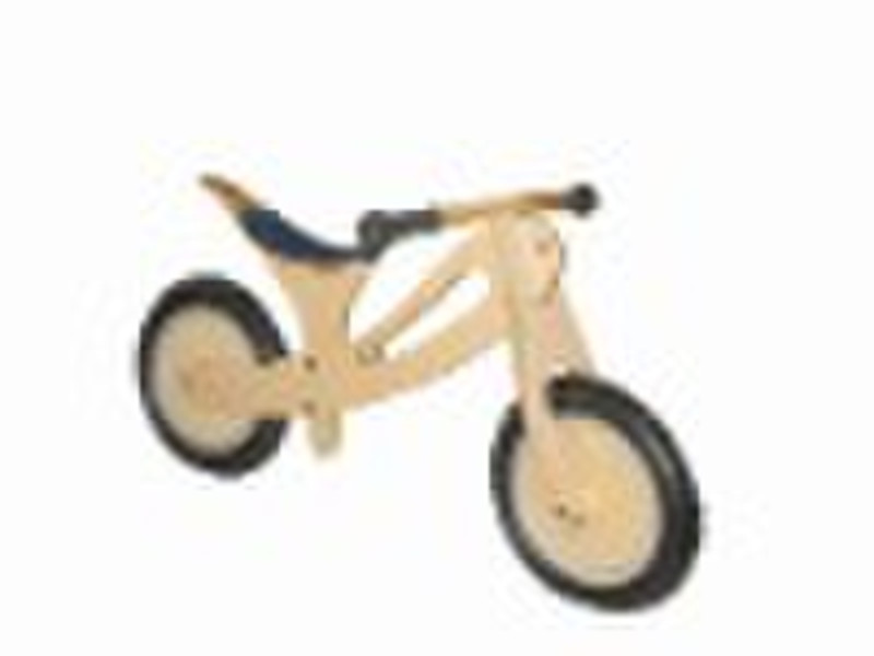 children's wooden bike