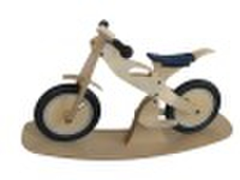 children's wooden bike