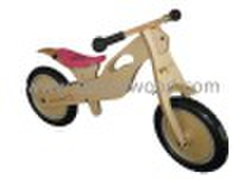 children's wooden bike