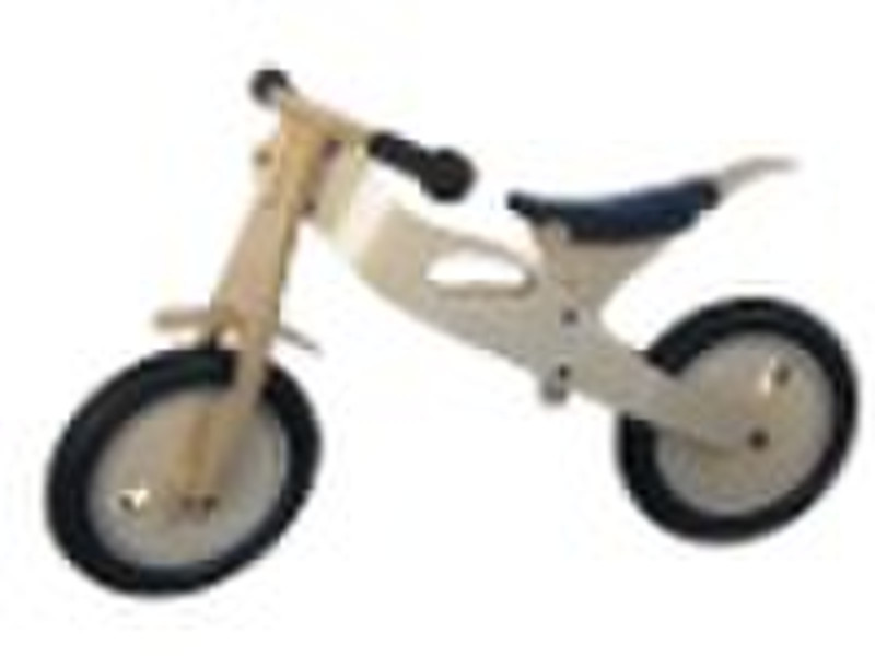 children's wooden bike