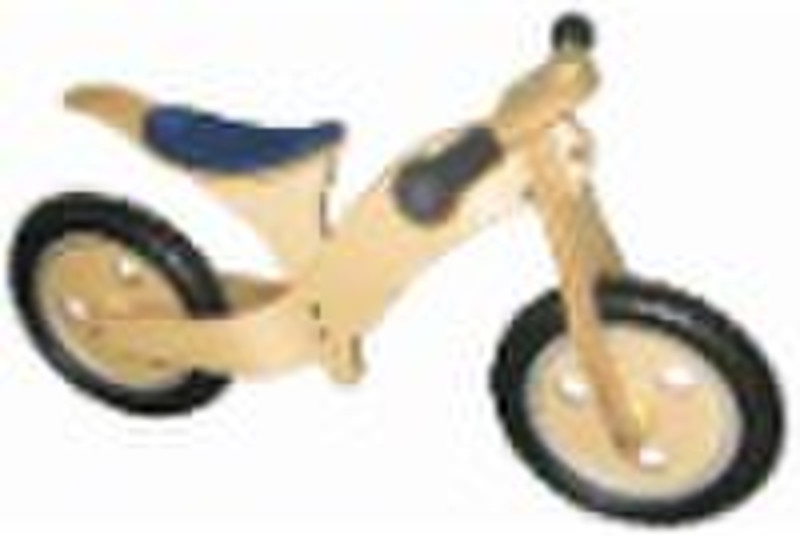 children's wooden bike