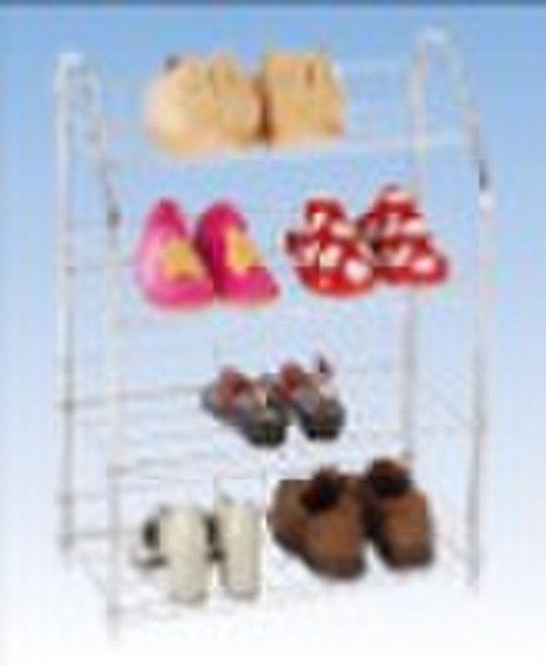 chromium shoe rack