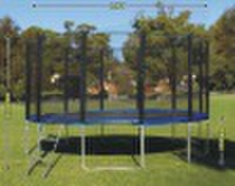 14FT Trampolin mit schweren Federn