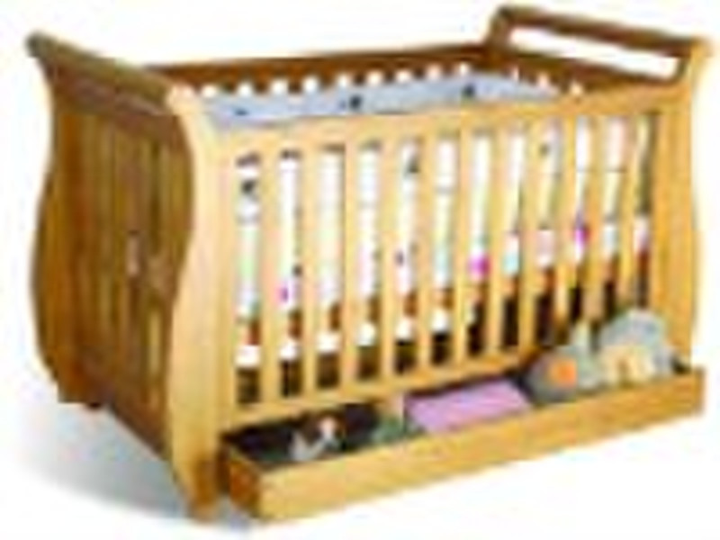 Wooden baby cot HFL-001