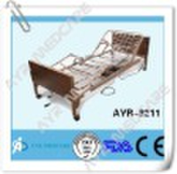 Semi-electric nursing bed