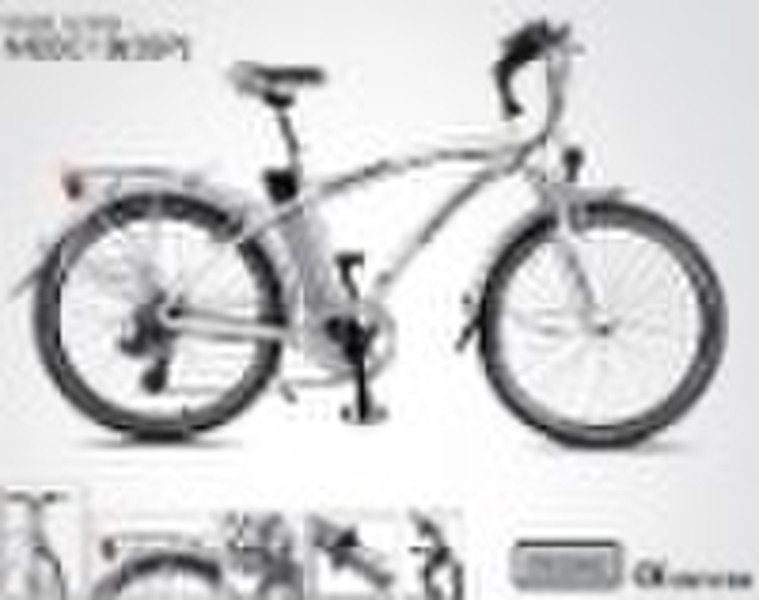 26inch wheel city electric bicycle with EN15194 ap