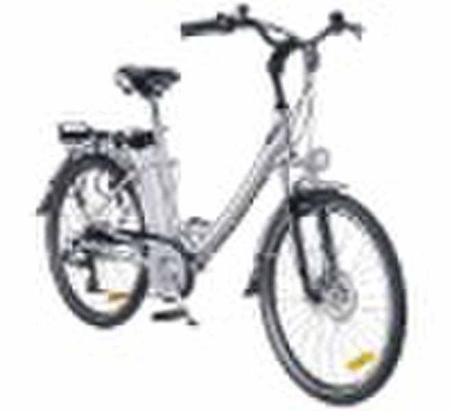 26inch wheel lady electric bicycle with EN15194 ap