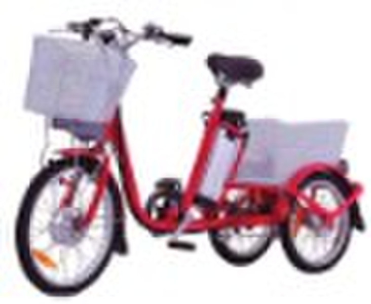 Electric tricycle with Li-ion battery & 350W m