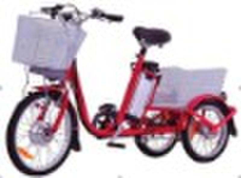 Electric tricycle with Li-ion battery & 350W m