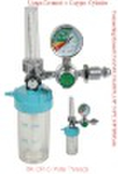 Oxygen Regulator with Humidifier