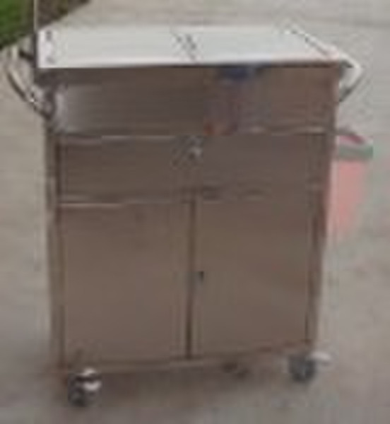 stainless steel emergency cart