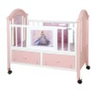 baby wooden bed(5187)