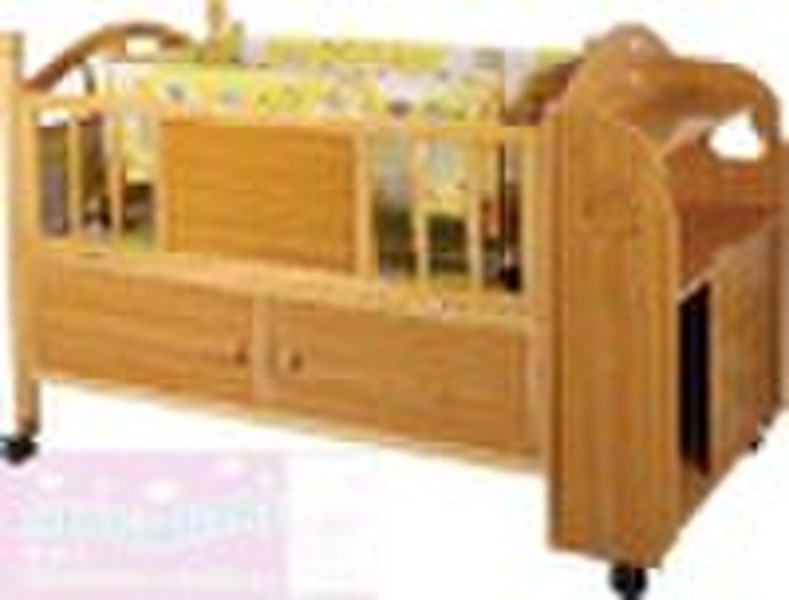 hot selling baby wooden bed(5110N)