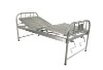 Stainless steel Hospital Bed with Double Revolving