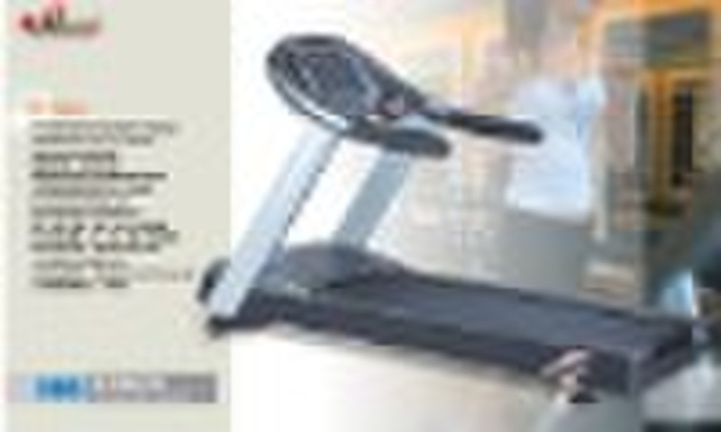 Commercial treadmill with AC motor