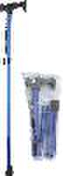 Five-section walking sticks