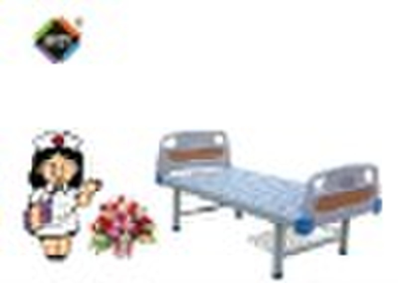 A-56 movable flat medical bed