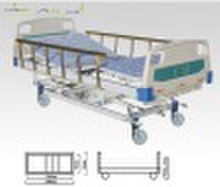 A-14movable Three Shakes Bed With ABS Bed Head