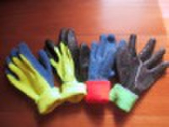 working gloves, latex coated, HI-VIS(manufacturer)