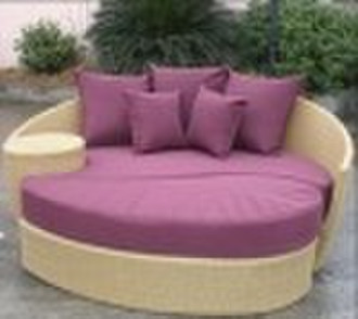 Question sofa  with stool  (JC-Lounger18)