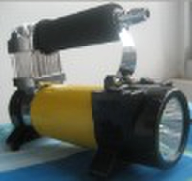 air compressor with Led light/air pump with light/