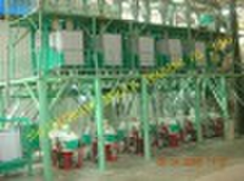 maize flour milling line