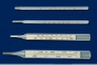 Glass clinical thermometer