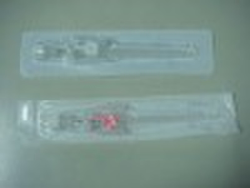 I.V. cannula with injection valve