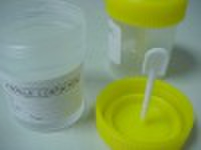 60ml stool container(red cap)