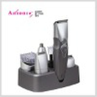 4-in-1 hair trimmer set with clipper/nose trimmer/