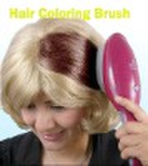 Hair coloring brush