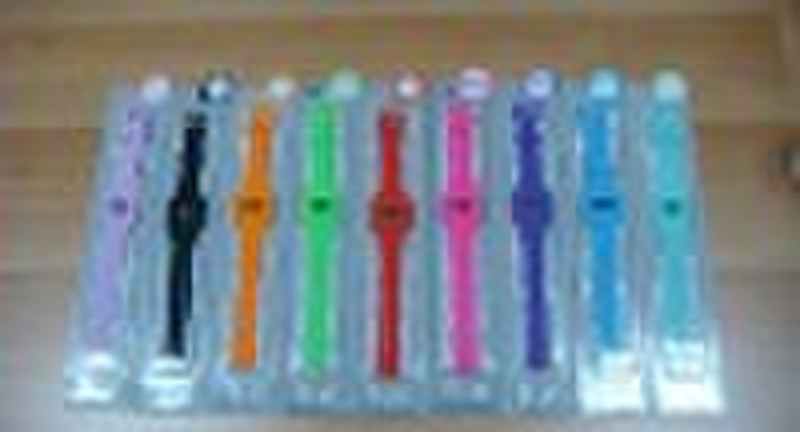 OPS Silicone Flat Watch