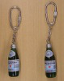Beer Bottle Key Chain