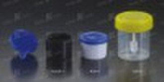 stool container, stool cup with screw cap