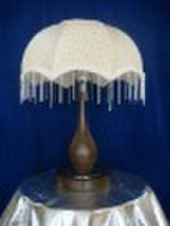 Wooden/Plastic Table Lamp