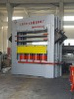 Three layers of door plank pressure machine hot pr