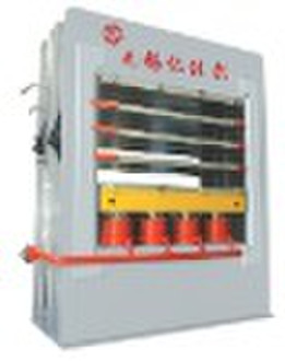 Four layers of door plank pressure machine hot pre