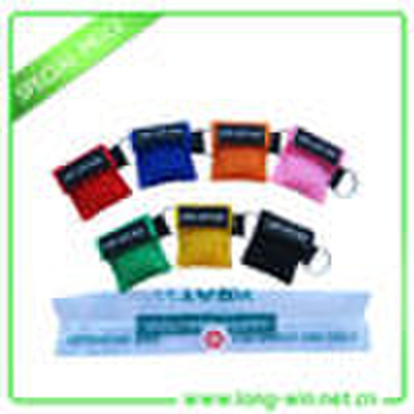 Hot selling CPR mask with Keychain