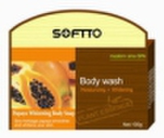 (Softto) papaya whitening soap