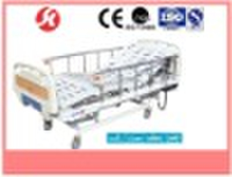 Five-function electric hospital bed