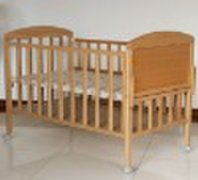 Convertible crib with the independent bassinet