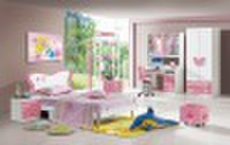 Pink Butterfly Children Furniture for Girls